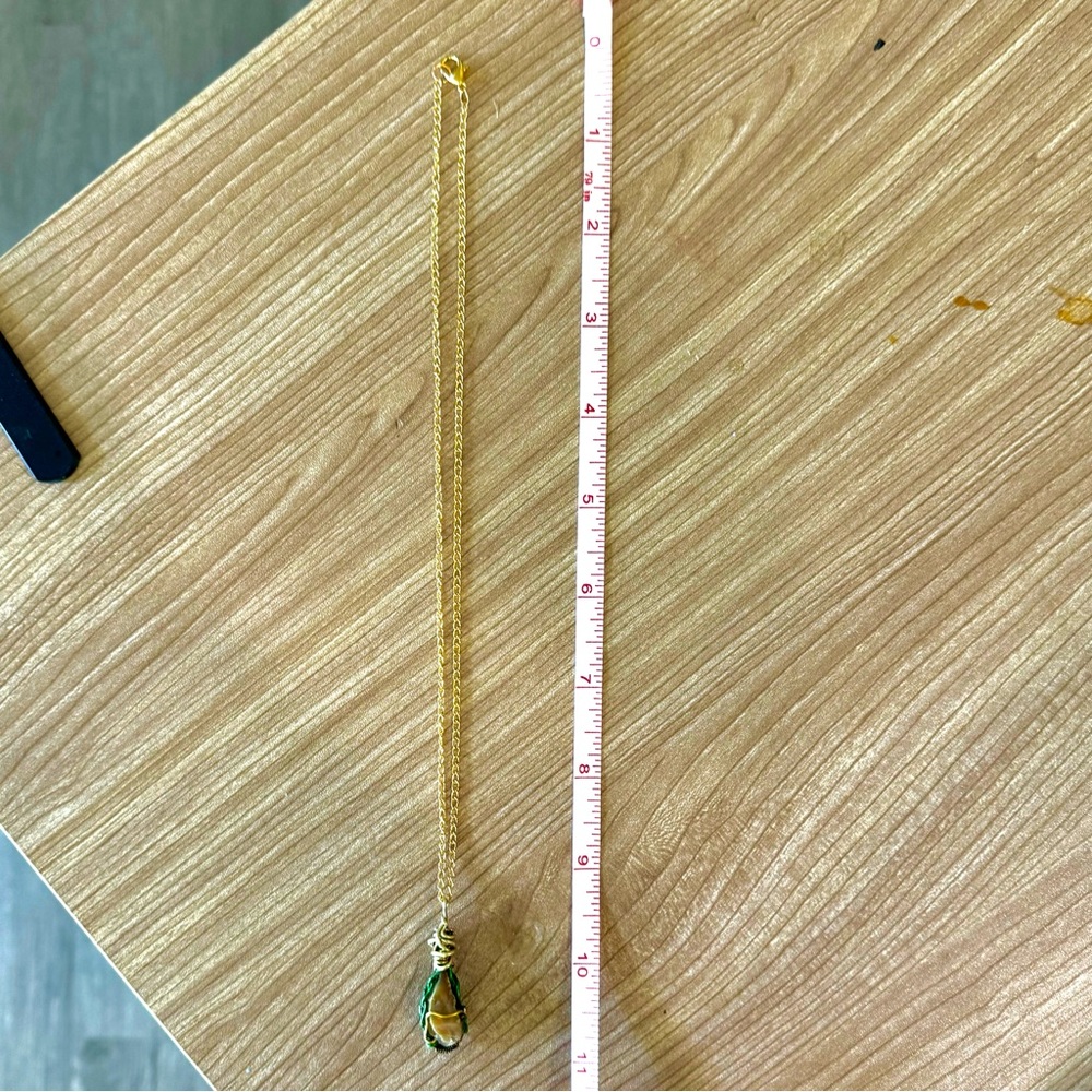 Intriguing Rough Opal Necklace - Picture 7 of 8